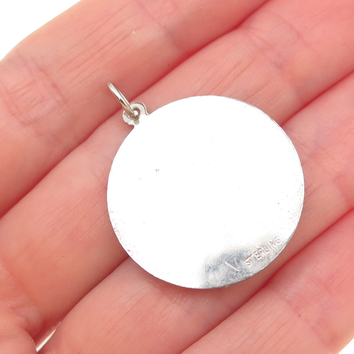 925 Sterling Silver Vintage Donkey Charm Pendant