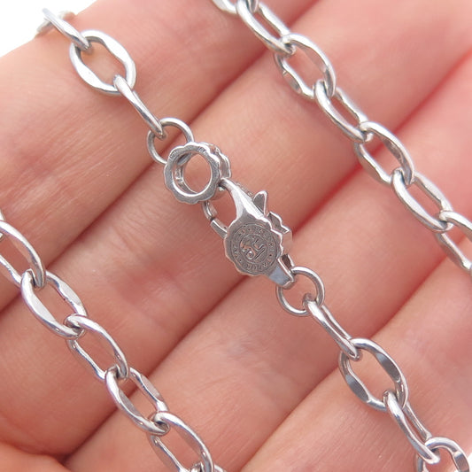 TACORI 18K Gold & 925 Sterling Silver Crescent Eclipse Chain Necklace 18"