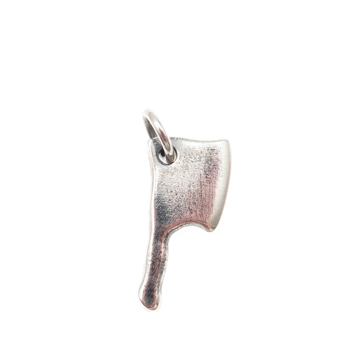 925 Sterling Silver Vintage CLRD Chef's Knife Oxidized Charm Pendant