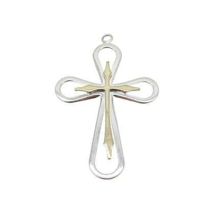 PPC Princess Pride Creations 925 Sterling Silver Vintage Cross Pendant