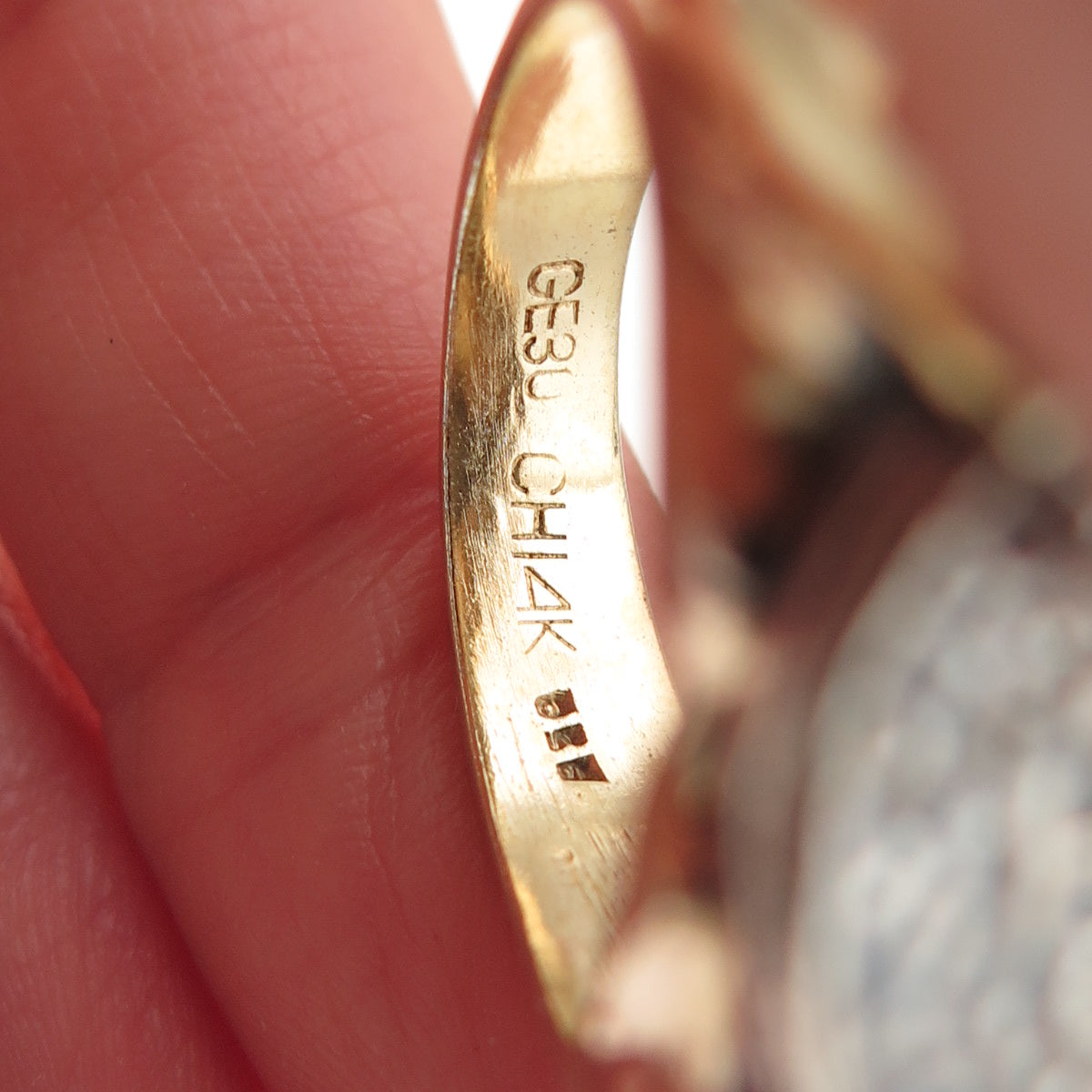 925 Sterling 14K Gold Filled Vintage Atocha Shipwreck Spanish Ring Size 10.75