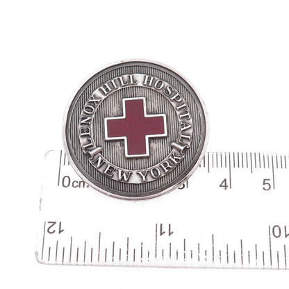 Dieges & Clust Sterling Vintage Enamel Lenox Hill Hospital School of Nursing Pin