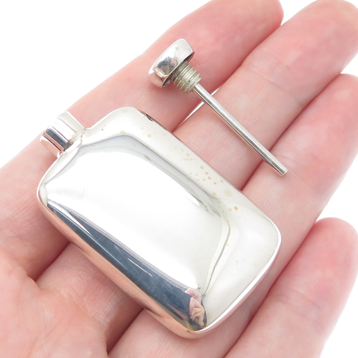 TIFFANY & CO. 925 Sterling Silver Vintage Perfume Bottle