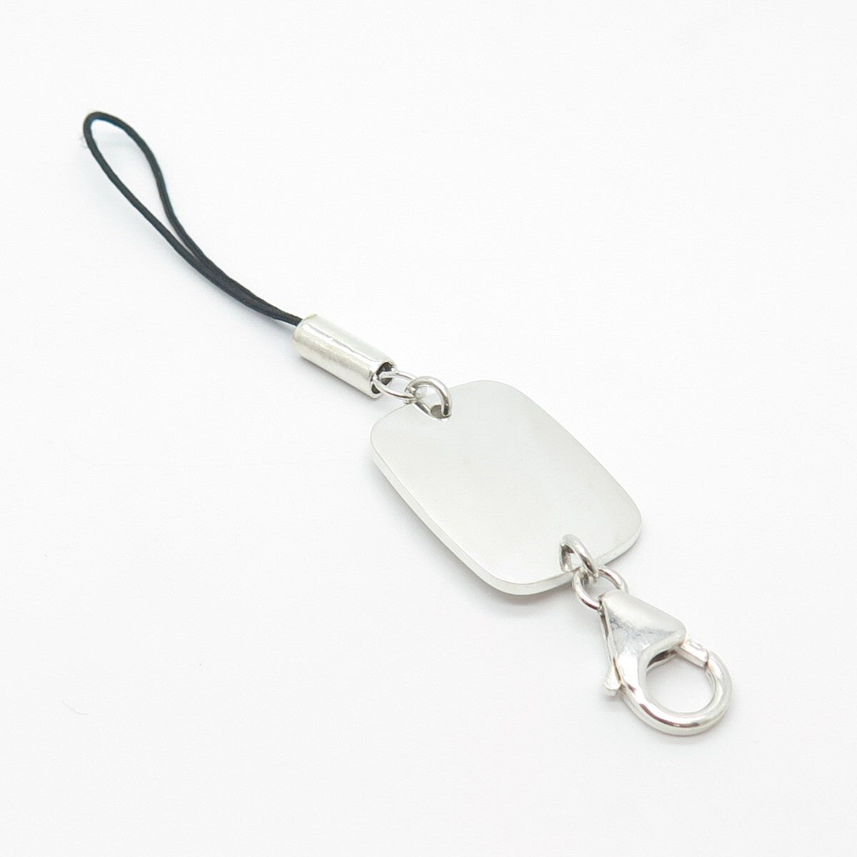 925 Sterling Silver Vintage Fob Key Holder
