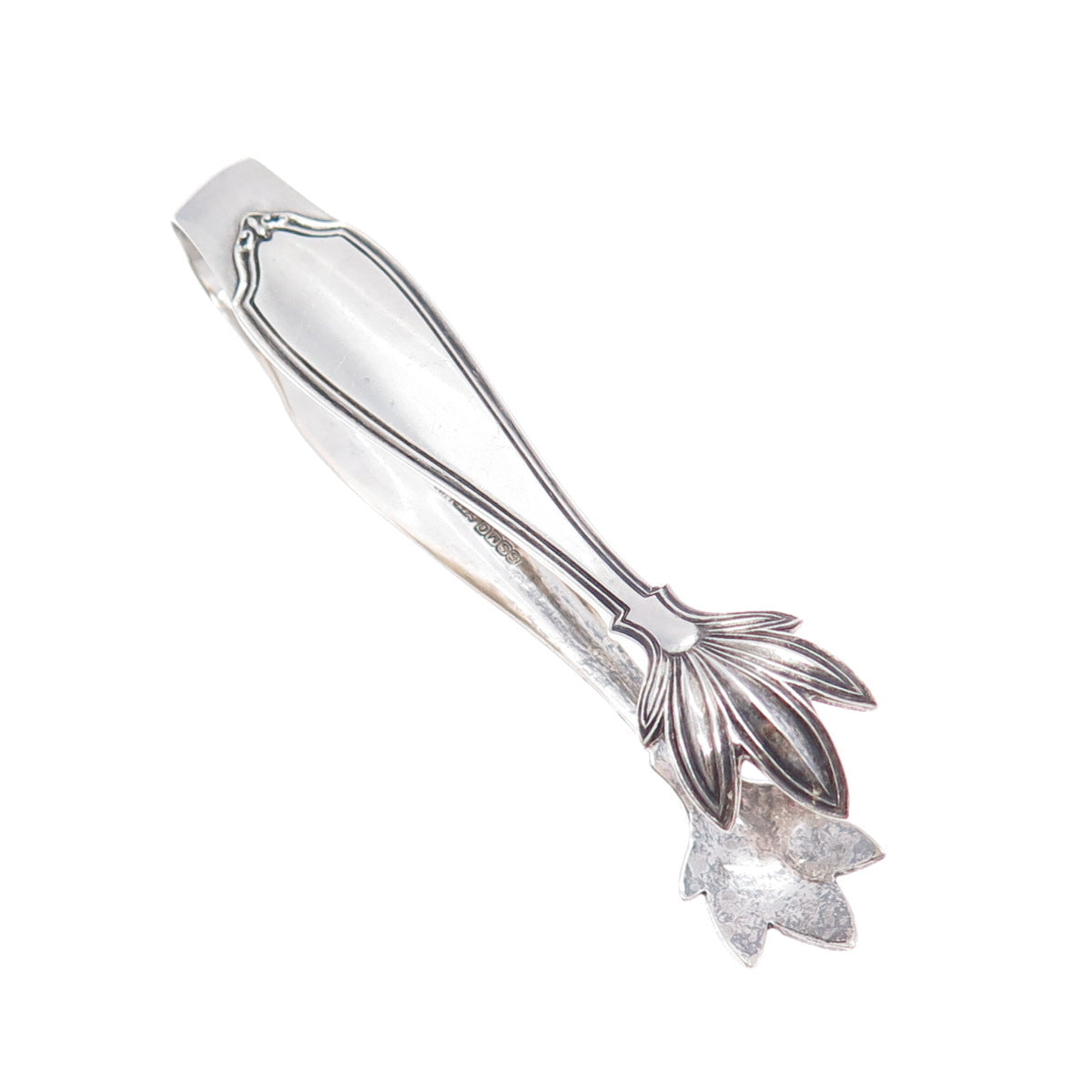 SAART BROS 925 Sterling Silver Antique 1900 La Tosca Sugar Tongs