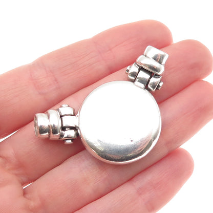 925 Sterling Silver Antique Art Deco Alexander the Great Centerpiece Pendant