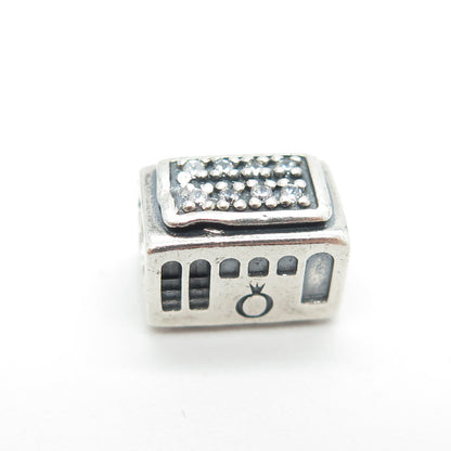 PANDORA 925 Sterling Silver Cable Car Charm