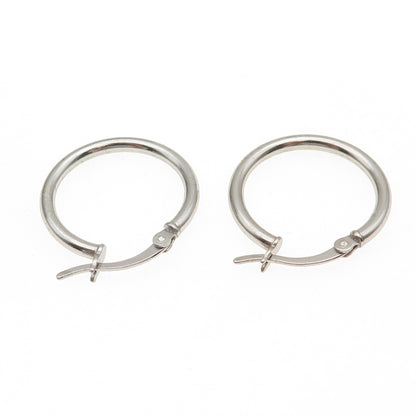 925 Sterling Silver Hoop Earrings