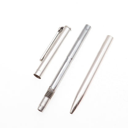 Tiffany & Co. 925 Sterling Silver Vintage T-Clip Ballpoint Pen