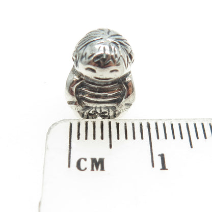 PANDORA 925 Sterling Silver My Little Boy Bead Charm