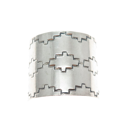 Bruce Wood Navajo Old Pawn Sterling Silver Vintage Southwestern Tribal Pendant