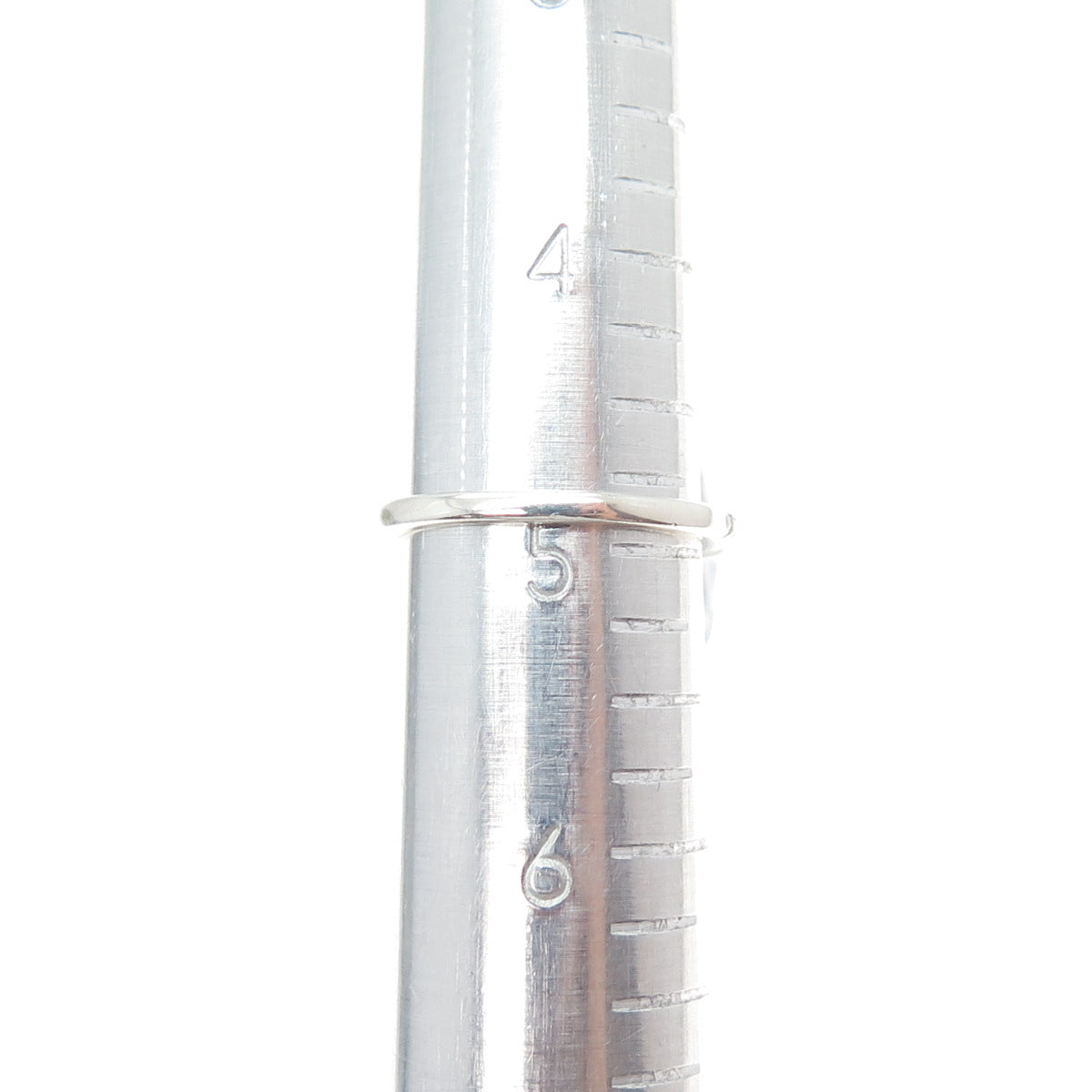 925 Sterling Silver Cushion-Cut C Z Engagement Ring Size 5