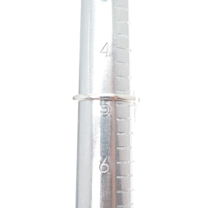 925 Sterling Silver Cushion-Cut C Z Engagement Ring Size 5