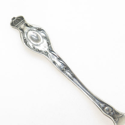 925 Sterling Silver Antique Victorian Fish Fork 6.75"