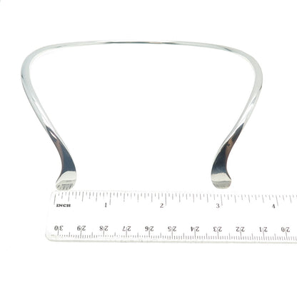 CHRISTIAN VEILSKOV 925S Sterling Silver Vintage Denmark Choker Necklace 14-16"