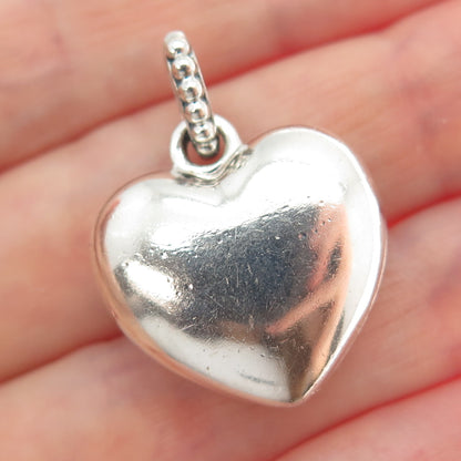 PANDORA Sterling Silver Real Round-Cut Amethyst Treasured Heart Locket Pendant