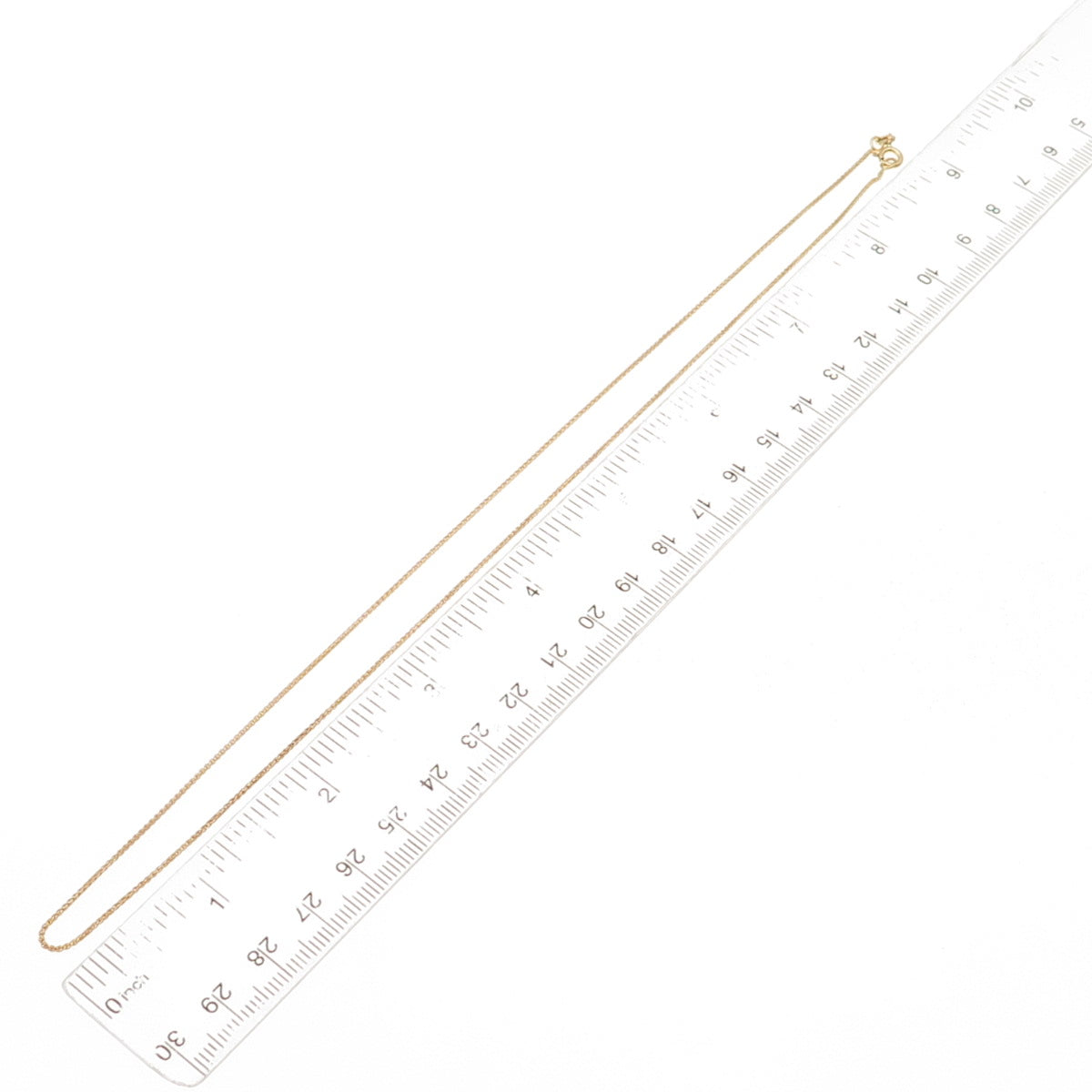 1/20 14K Gold Filled Spiga Chain Necklace 18"