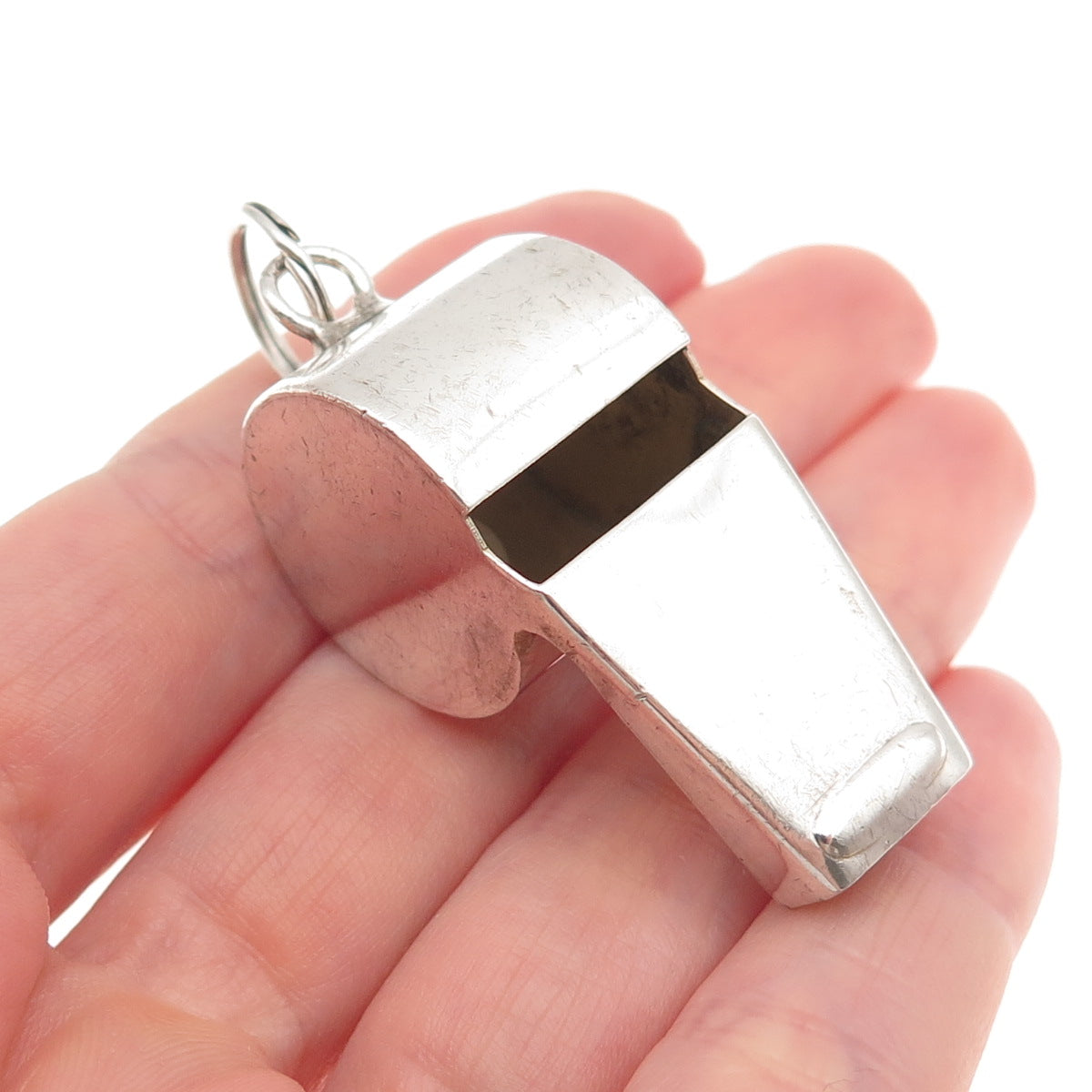 R. Blackinton & Co. 925 Sterling Silver Vintage Whistle Fob Pendant