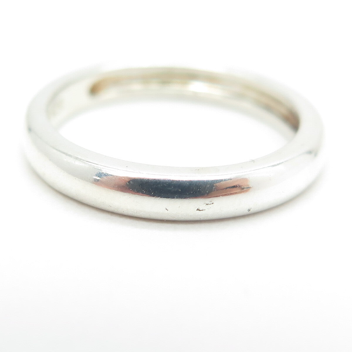 MICHELLE ALBALA 925 Sterling Silver Vintage Wedding Band Ring Size 7.25