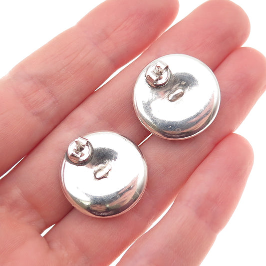 925 Sterling Antique 1921-1926 UK 6 Pence - George V 500 Silver Coin Earrings