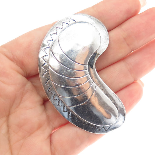 Nelson Piaso Navajo Old Pawn 925 Sterling Silver Vintage Cocoon Tribal Bolo Tie