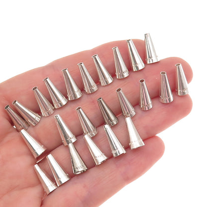 Old Pawn 925 Sterling Silver Vintage Southwestern Tribal SET of 24 Necklace Ends