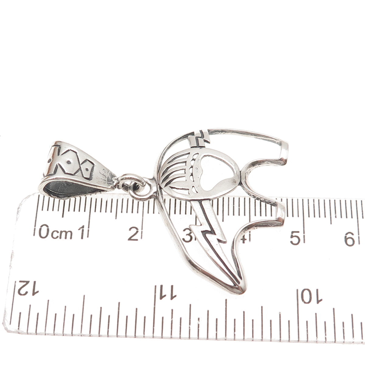 Masha Old Pawn Sterling Silver Vintage Southwestern Native Bear Charm Pendant