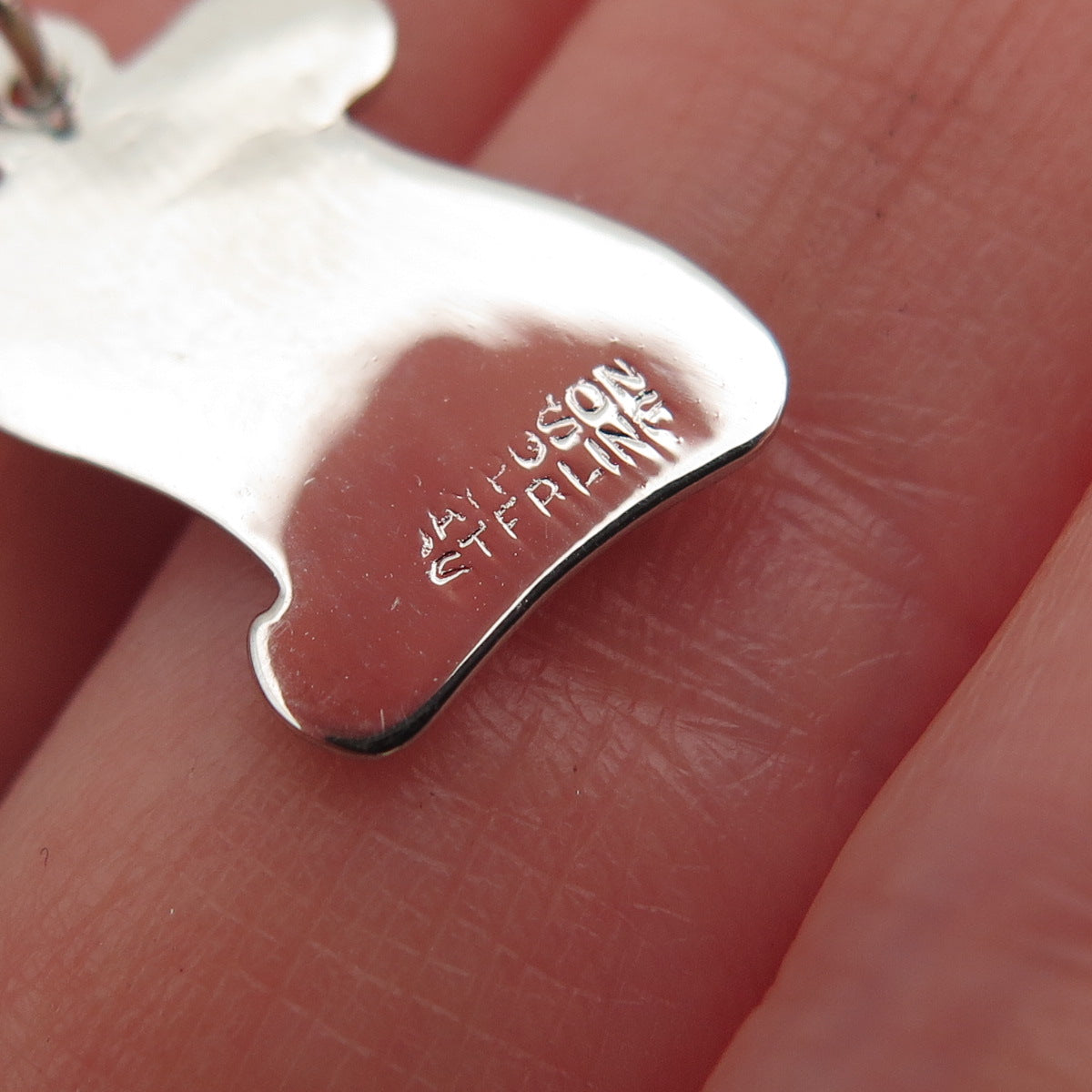 JAY POSON 925 Sterling Silver Vintage Diploma Mini Charm Pendant