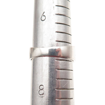 Chapal Zenray Sterling Silver Vintage Real Topaz Citrine Amethyst Ring Size 7.25