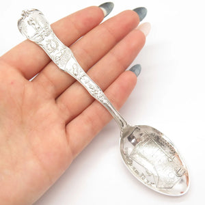925 Sterling Silver Antique Mechanic Co. St. Paul 's Church Spoon
