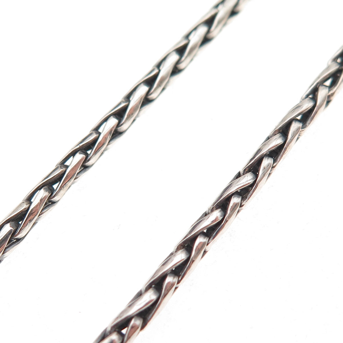 Effy 925 Sterling Silver Spiga Chain Necklace 18"