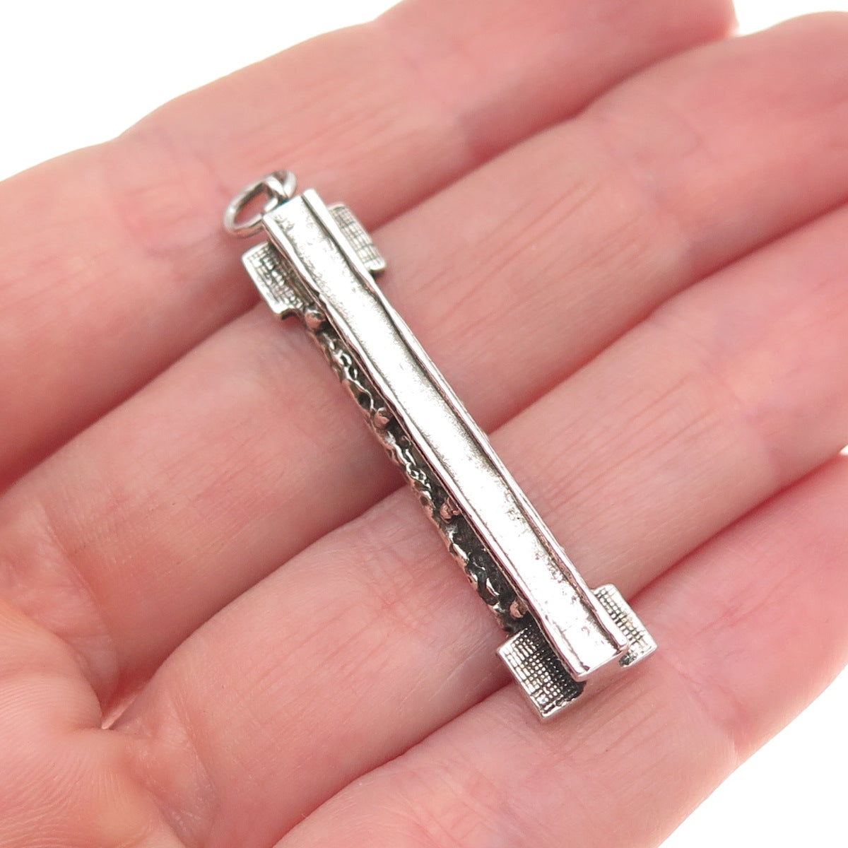 925 Sterling Silver Vintage London Bridge Lake Havasu City 3D Charm Pendant