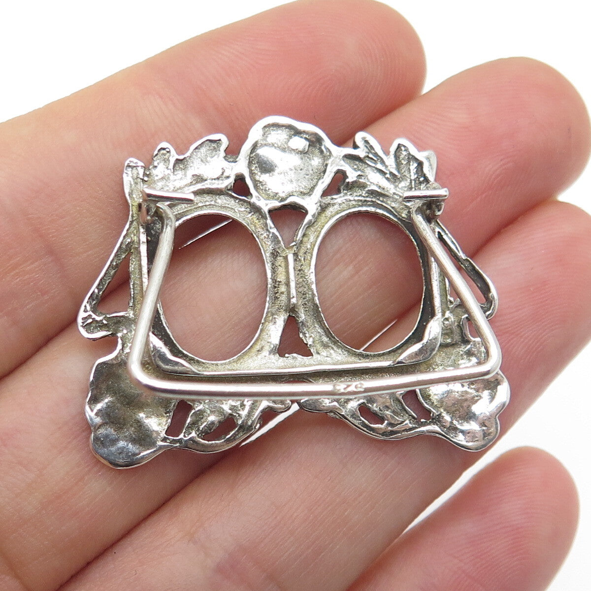 925 Sterling Silver Vintage Doll Picture Frame