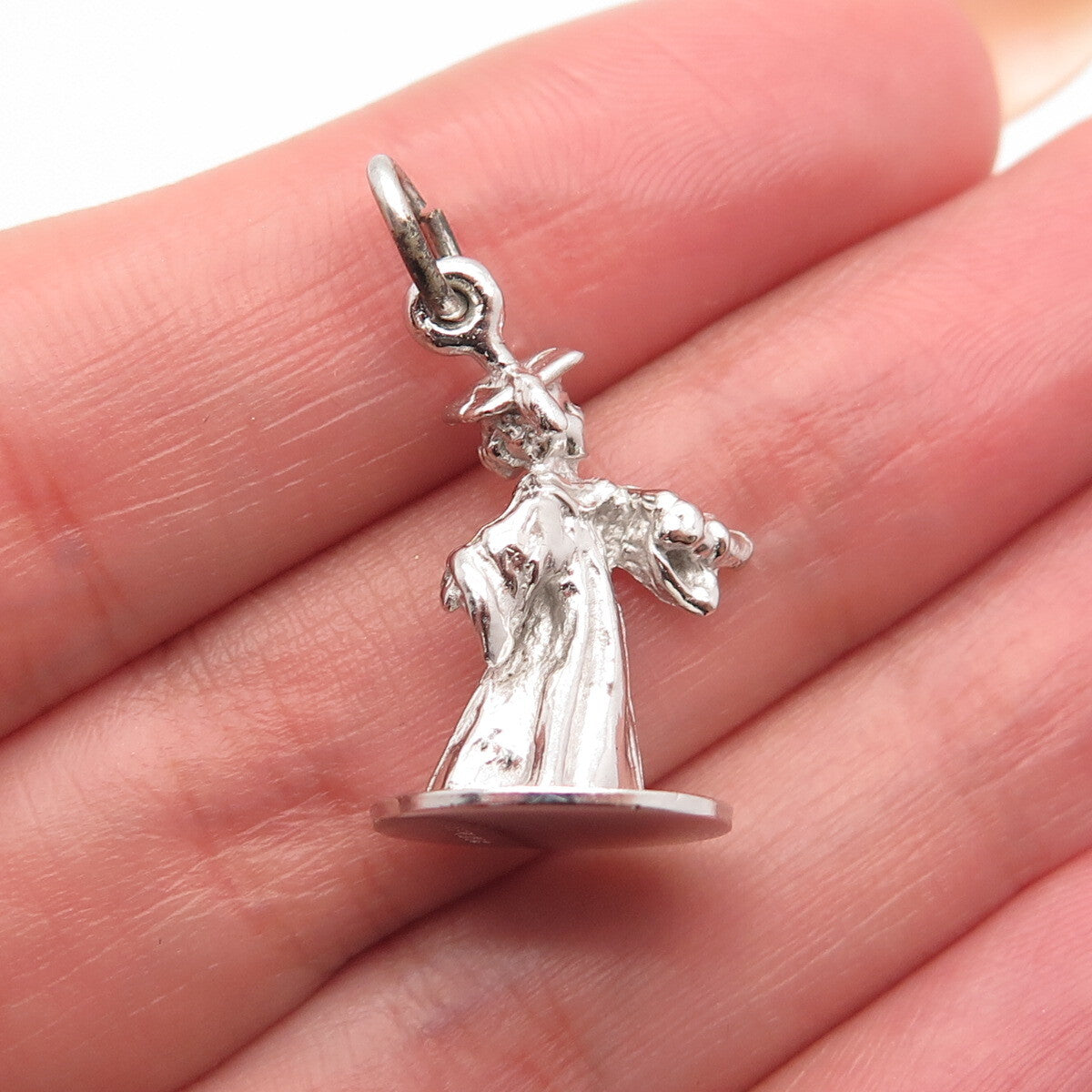 925 Sterling Silver Vintage Old Stock Graduate Boy Pendant