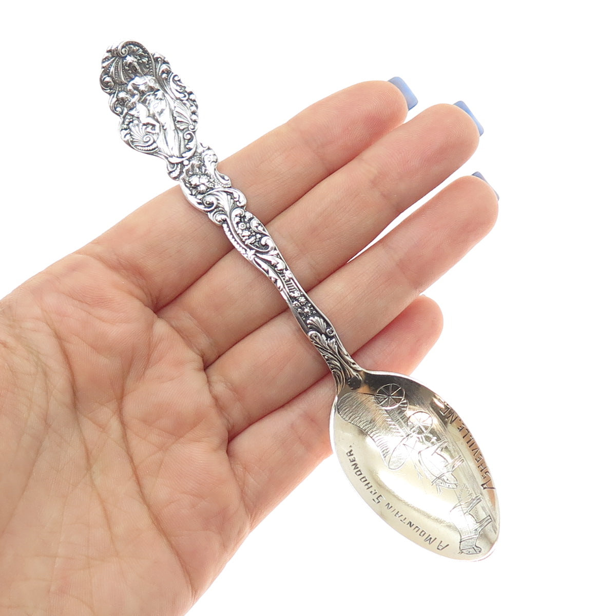 GORHAM 925 Sterling Silver Antique Victorian 1888 Versailles Coffee Spoon