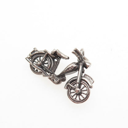 Payton Pepper & Sons 925 Sterling Vintage 1971 Birmingham Bicycle Charm Pendant