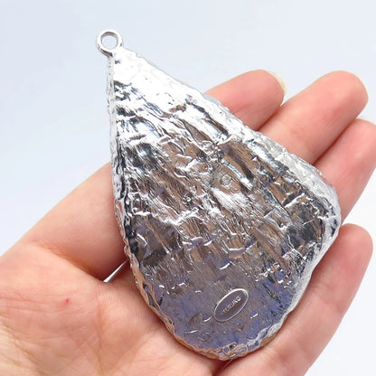 925 Sterling Silver Vintage Lion / Leo Zodiac Sign Pendant