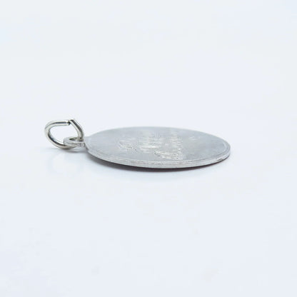 925 Sterling Silver Vintage Griffith & Sons Co "Happy Anniversary" Pendant