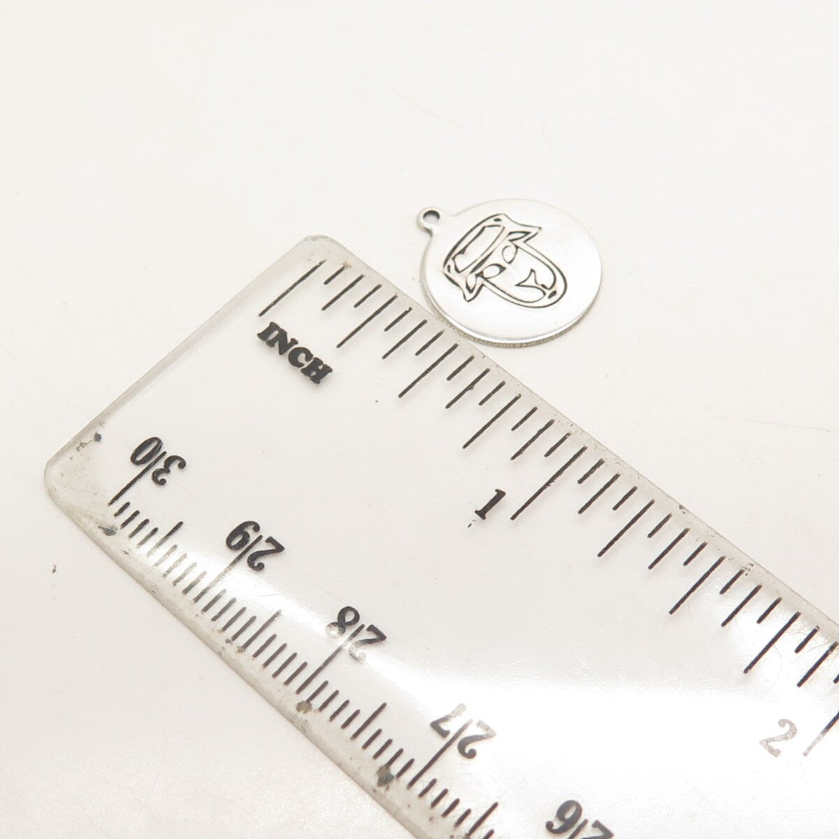 925 Sterling Silver USA Two In Town Sheep Charm Pendant