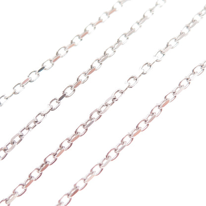 925 Sterling Silver Vintage Italy Cable Chain Necklace 16"