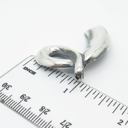 925 Sterling Silver Vintage Mexico Modernist Pin Brooch