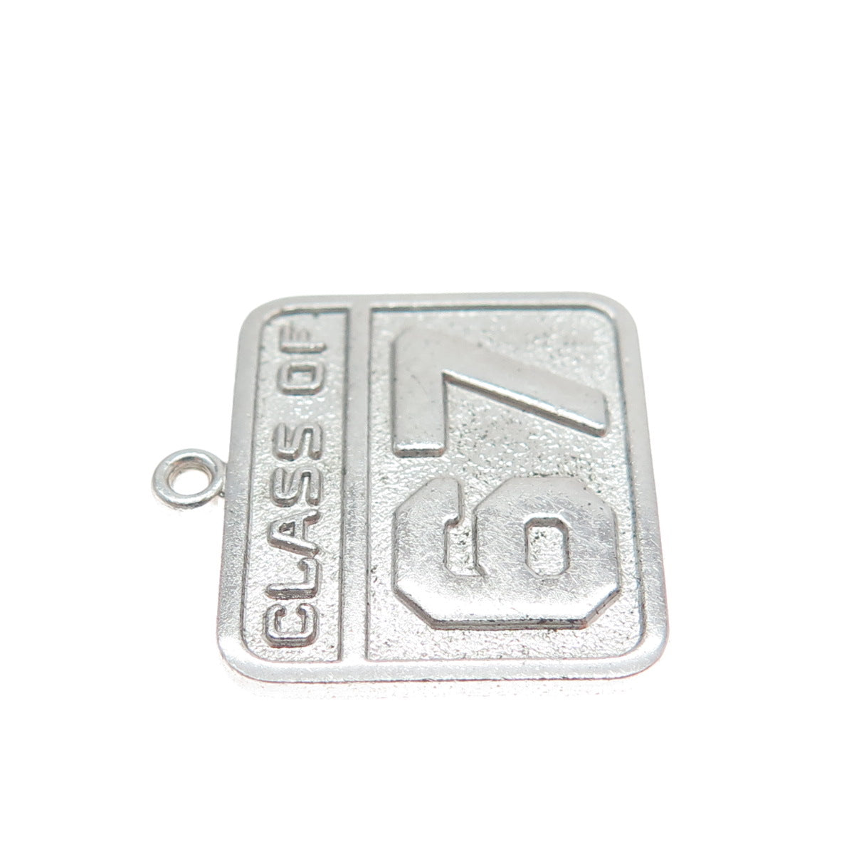 WELLS 925 Sterling Silver Vintage Class of 1967 Minimalist Charm Pendant