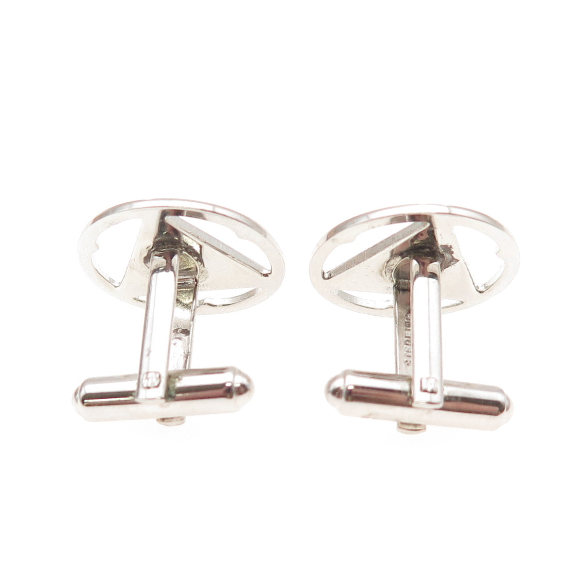ANTAYA 925 Sterling Silver Vintage Holy Spirit Cufflinks