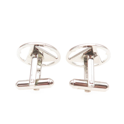 ANTAYA 925 Sterling Silver Vintage Holy Spirit Cufflinks