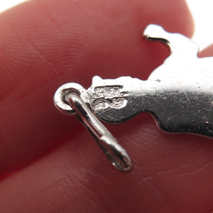 925 Sterling Silver Vintage School Boy Charm Pendant