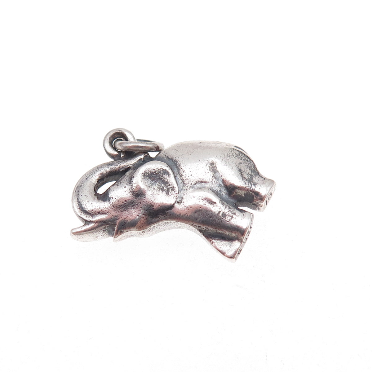 Georg Jensen 925S Sterling Silver Vintage Denmark Elephant Charm Pendant
