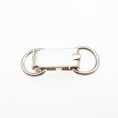 925 Sterling Silver Vintage Bracelet / Necklace Lock Clasp