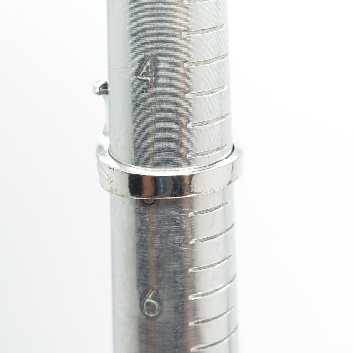 McGrath-Hamin 925 Sterling Silver Antique Real Pearl & Rhinestone Ring Size 5.25