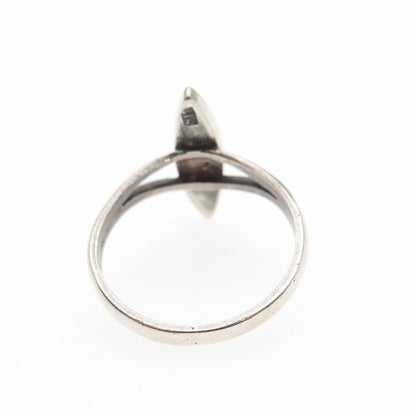 Old Pawn 925 Sterling Silver Vintage Southwestern Bisbee Turquoise Ring Size 6