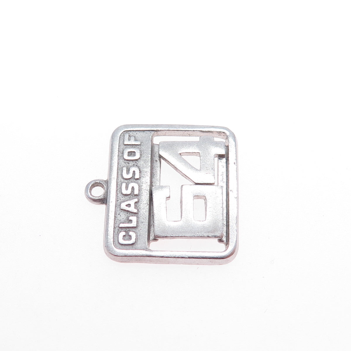 WELLS 925 Sterling Silver Vintage Class of 1964 Mini Charm Pendant